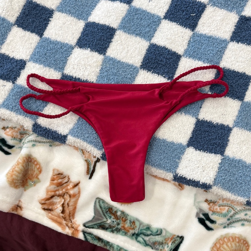 SHEIN Red Bikini Bottom